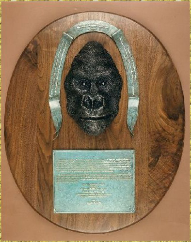 Gorilla Bust for African Wildlife Fund